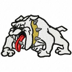 Dogs Embroidery Design 8